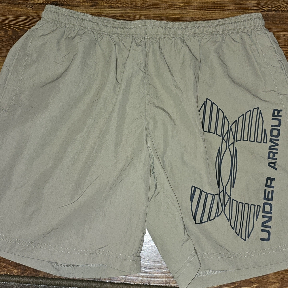 Under Armour Light Gray Training Shorts